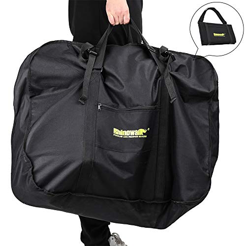 Rhinowalk Bolsa de transporte para bicicleta de 14 a 20 pulgadas, impermeable, plegable, bolsa de transporte para bicicleta plegable