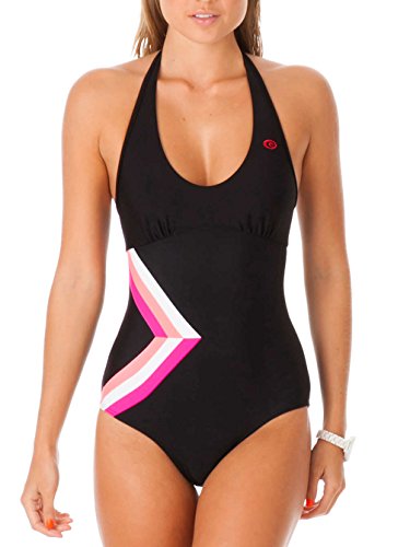 RIP CURL Cali One Piece Bañador, Mujer, Negro, 38