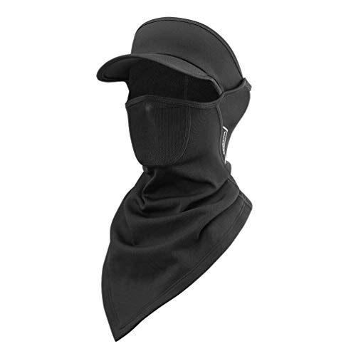 ROCKBROS Pasamontaña con Visera Invierno Térmico Multifuncional Anti Viento para Hombres Mujeres Bicicleta Running Moto Deportes al Aire Libre