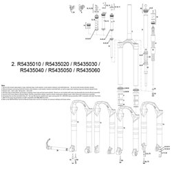 RockShox Tora XC/SL, Recon Silver - Horquilla para Bicicleta, Talla única