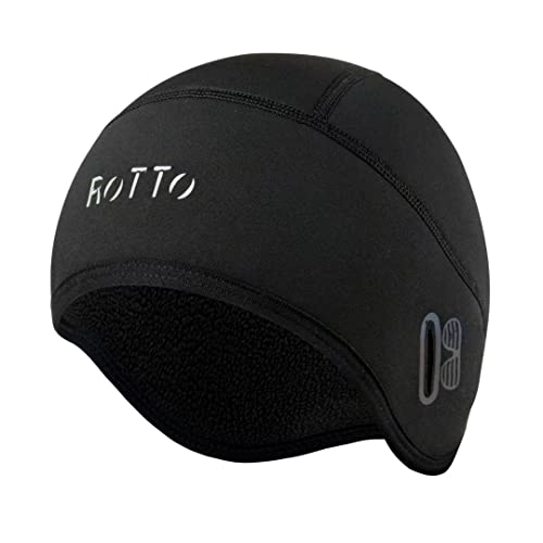 ROTTO Gorro Ciclismo Gorro Bajo Casco Termico Moto Running para Deporte de Invierno