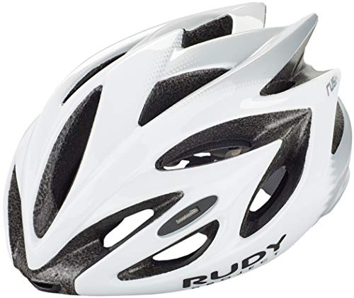 Rudy Project Rush - Casco de Bicicleta - Gris/Blanco Contorno de la Cabeza M | 54-58cm 2019