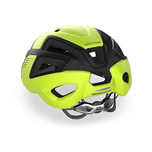 Rudy Project Spectrum - Casco de Bicicleta - Amarillo/Negro Contorno de la Cabeza S | 51-55cm 2019