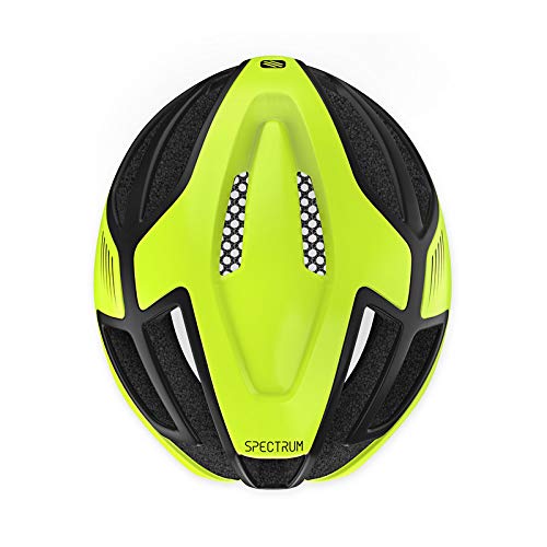 Rudy Project Spectrum - Casco de Bicicleta - Amarillo/Negro Contorno de la Cabeza S | 51-55cm 2019