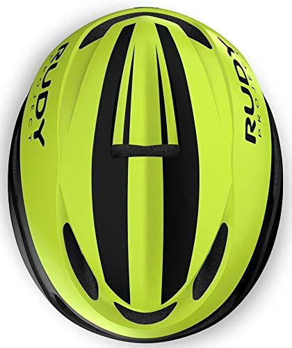 Rudy Project Volantis - Casco de Bicicleta - Amarillo/Negro Contorno de la Cabeza S-M | 54-58cm 2019