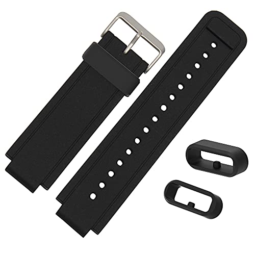 Ruentech - Pulsera de silicona para Garmin Vivomove/Vivomove HR/Vivoactive 3/Forerunner 645/Forerunner 645 (11 unidades)