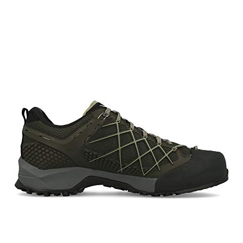 Salewa MS Wildfire Zapatos de Senderismo, Black Olive/Siberia, 40.5 EU