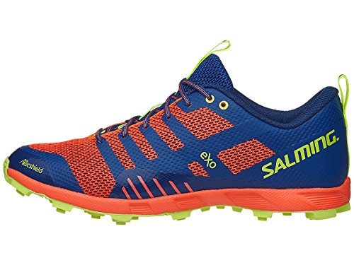 Salming Off Trail Competition Azul Naranja Mujer 1288054 0808