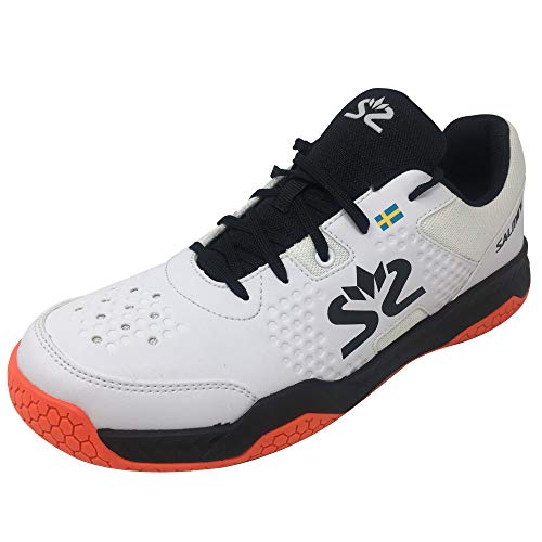 Salming Salming Hawk Court Interior Hombres Zapato Blanco/Negro, Hombres Salming Hawk Court Interior Hombres Zapato Blanco/Negro, Hombre, 1239102-0701-4023, Blanco y Negro, 39,5