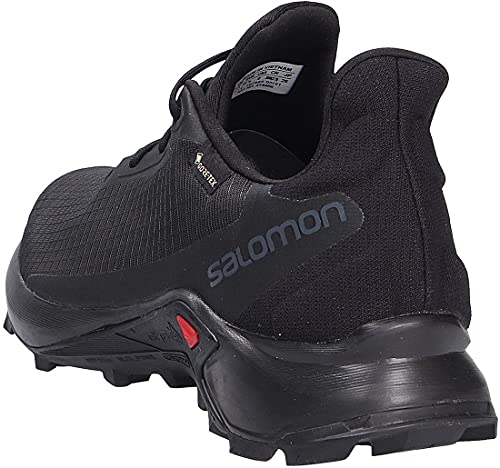 Salomon Alphacross 3 Gore-Tex (impermeable) Hombre Zapatos de trail running, Negro (Black/Black/Black), 41 ⅓ EU