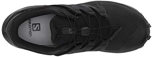 Salomon Men's WILDCROSS GTX Trail Running, Black/Black/Black, 9