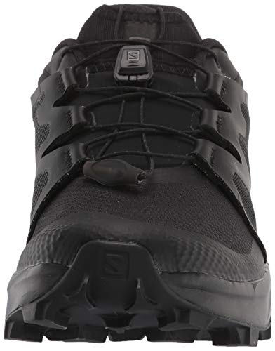 Salomon Men's WILDCROSS GTX Trail Running, Black/Black/Black, 9