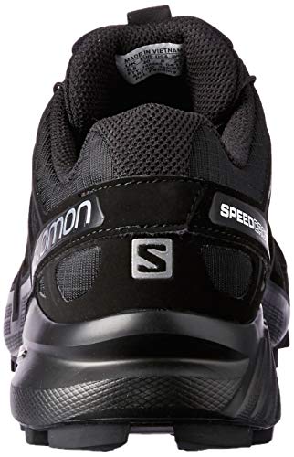 Salomon Speedcross 4 Mujer Zapatos de trail running, Negro (Black/Black/Black Metallic), 40 EU