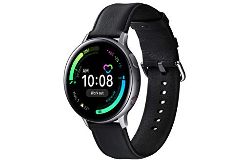 Samsung Galaxy Watch Active 2 - Smartwatch de Acero, 44 mm, LTE, Color Plata [Versión española]