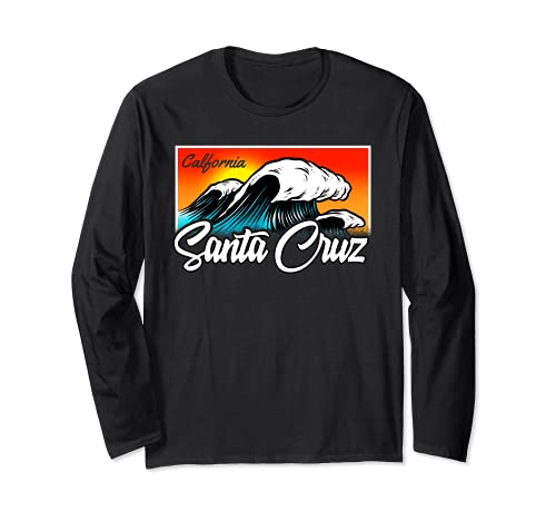 Santa Cruz California vintage retro Manga Larga