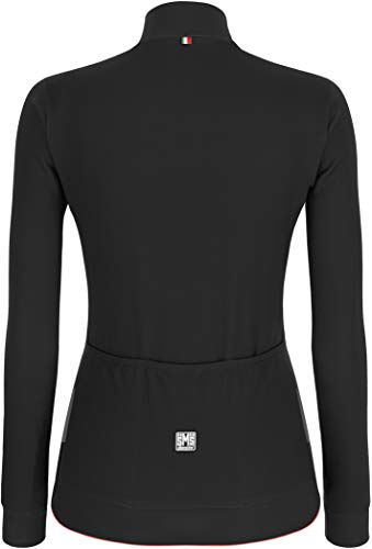 Santini Maillot de invierno para mujer, color, Mujer, Negro , X-Large