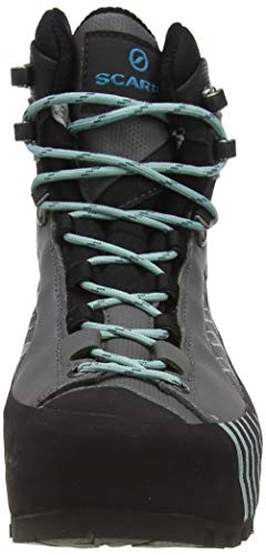 Scarpa RIBELLE Lite HD WMN, Botas de montaña Mujer, Iron Gray-Jade Hdry ARG PENTAX Precision III, 41.5 EU