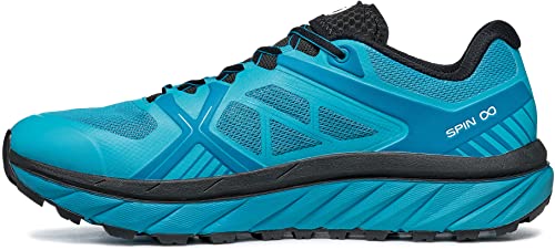 Scarpa SPIN Infinity, Zapatillas de Trail Running Hombre, Azure-Ottanio ARSF Velox Cross, 45 EU