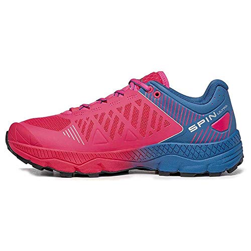 Scarpa SPIN Ultra WMN, Zapatillas de Trail Running Mujer, Rosa, 38 EU