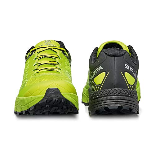 Scarpa SPIN Ultra, Zapatillas de Trail Running Hombre, Acid Lime-Black ARS6 Velox MAX LB, 40.5 EU