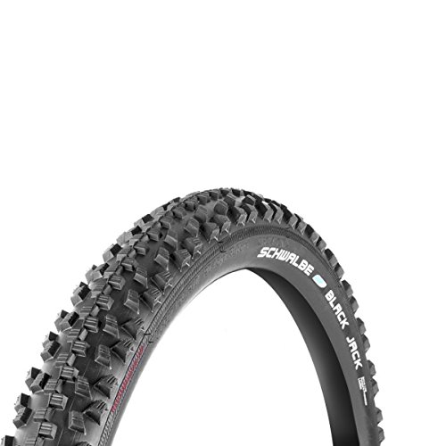 Schwalbe Black Jack Hs407 2018 Cubierta 26X2.10, Deportes al Aire Libre, Ciclismo,Ruedas de Bicicleta, Negro, Size 26 x 2.10