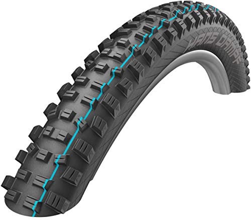 Schwalbe Hans DAMPF ADDIX Evolution Line - Neumático para Bicicleta Unisex, Color Negro, 27,5 x 2,60/65-584