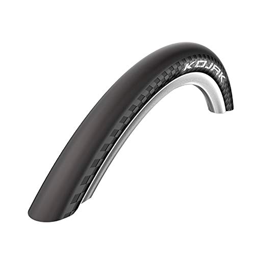 Schwalbe Kojak - Cámara para Bicicleta (con Alambre, protección Raceguard contra pinchazos, 230 g, 32-349 mm), Color Negro