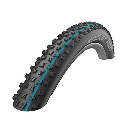 Schwalbe Rocket Ron Snakeskin TLE Addix Speedgrip 65-584 - Cubierta Plegable para Bicicletas (27,5 Pulgadas), Color Negro