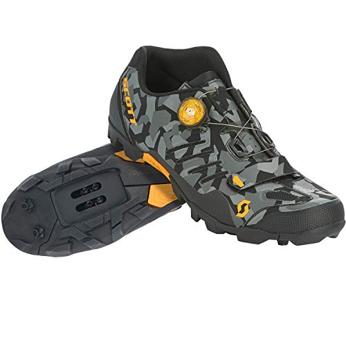 Scott MTB SHR-Alp RS 2020 - Zapatillas de ciclismo, color gris y naranja, gris oscuro/naranja, 41