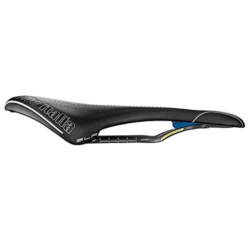 Selle Italia - Sillìn Bicicleta de Carretera SLR Kit Carbonio Superflow, Rail Carbon/Keramic Ø7x9, Sillìn Road Perfomance Fibra-tek Ligero, Comfort