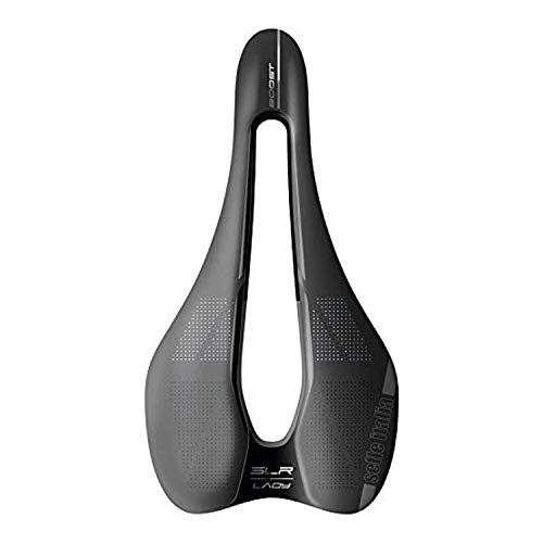 Selle Italia SLR Lady Boost Ti316 Superflow Sillín, Mujer, Negro, L3