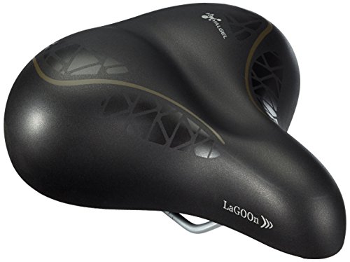 Selle Royal 6469 - Sillín de Bicicleta (Gel, suspensión de elastómeros), Color Negro