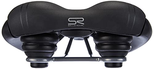 Selle Royal Gel Elastomer P Sillín de Viaje, Unisex Adulto, Negro, Talla única