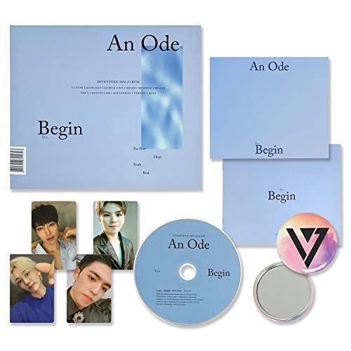 SEVENTEEN 3rd Album - AN ODE [ Begin ver. ] CD + Photobook + Mini Photobook + Photocard + FREE GIFT / K-pop Sealed