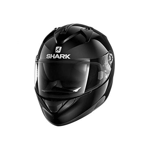 SHARK RIDILL Casco de Moto, Hombre, Negro, M