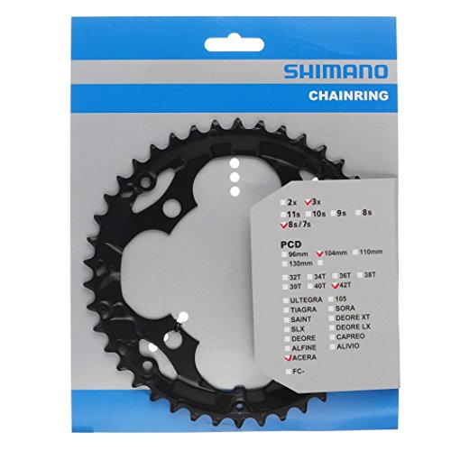 SHIMANO Deore FC-M590 26Z - Plato para Cadena de Bicicleta