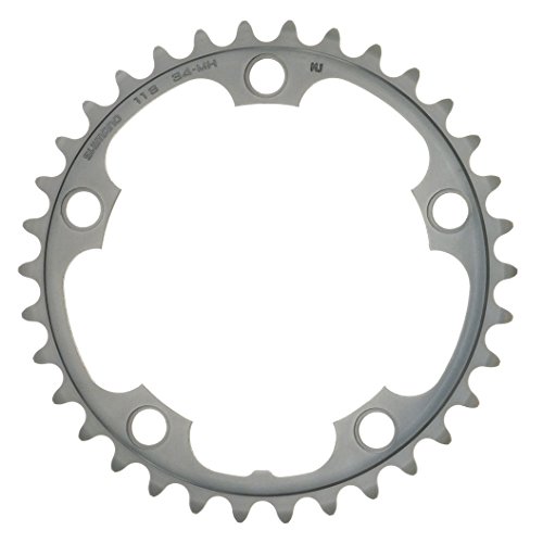 Shimano Spares FC de Rs500 Chainring 34T Ni-MH, Silver