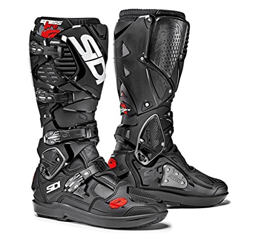 Sidi Crossfire 3 Srs 000MMFIRE3WSRS - Botas de moto, hombre, talla 43 EU, color negro