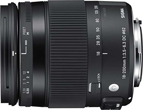 Sigma 885955 - Objetivo para Nikon (distancia focal 18-200mm, estabilizador de imagen) negro