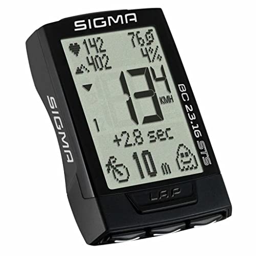 Sigma Computer BC 23.16 STS Set Topline, Unisex Adulto, Negro, TU EU