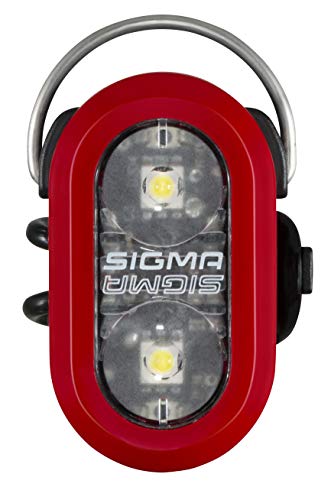 Sigma Sport Micro Duo Luces de Seguridad LED universales, Deportes al Aire Libre, Ciclismo,componentes de Bicicleta, Rojo, Talla única