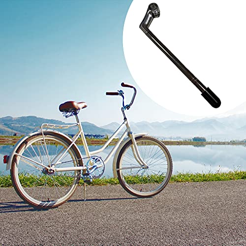 SM SunniMix Manillar de Bicicleta Plegable con vástago de Pluma para Bicicleta Ligera, 1", Abrazadera de Cuello de Cisne para Bicicleta, Repuesto, Elevador de - Acero 25,4x25,4x300