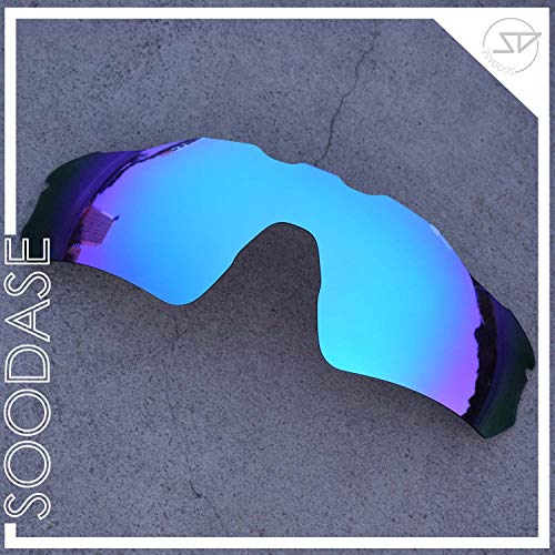 SOODASE Para Oakley Radar EV Path Gafas de sol Azul Lentes de repuesto polarizadas