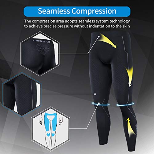 Souke Sports - Mallas Compresion Hombre, Leggings Hombre Deporte para  Ejercicio Gimnasio Entrenamiento Cruzado Correr Pilates Ciclismo