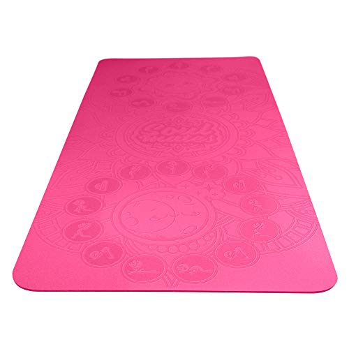 Soul Mates Esterilla de Yoga Eco Infantil, Rosa