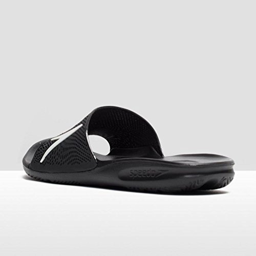 Speedo Atami II Max - Chanclas de sintético para hombre, Multicolor (Black/White), 39