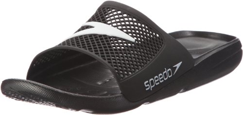 Speedo Atami Slide - Sandalia para Hombre, tamaño 47, Color Negro