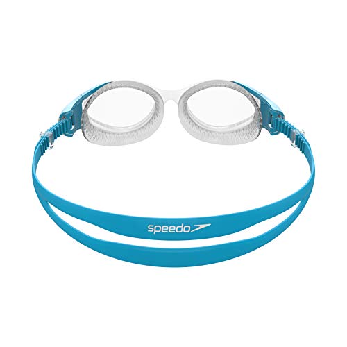 Speedo Futura Biofuse Flexiseal Gafas de Natación, para mujeres, Azul/Transparente, Talla Única