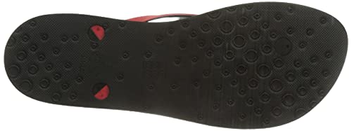 Speedo Saturate II, Flip-Flop Hombre, Negra/Fed Red, 39 EU