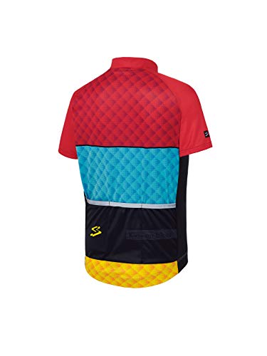 Spiuk Anatomic K Maillot M/C, Niños, Multicolor, T. 1